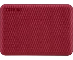 Išorinis kietasis diskas TOSHIBA Canvio Advance, raudonas, 4TB