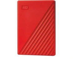 Kietasis diskas Dysk zewnętrzny HDD Western Digital My Passport 2TB Raudona (WDBYVG0020BRD-WESN)
