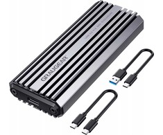 Kietasis diskas Graugear prijungimo stotelė GRAUGEAR externes Gehäuse M.2NVMe SSD PCIe3.0 10Gbit mažmeninė prekyba