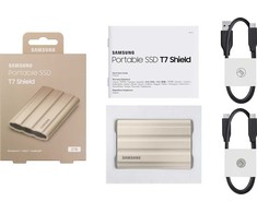 Kietasis diskas Išorinio disko SMD Samsung T7 Shield 2TB rusvai gelsvas (MS- PE2T0K / ES)
