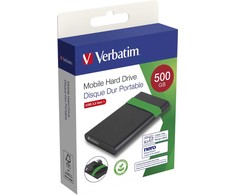 Kietasis diskas Išorinis HDD Verbatim 53111 500GB juodas (53111)