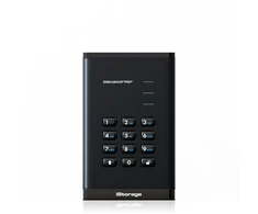 Kietasis diskas Dysk zewnętrzny SSD iStorage diskAshur Pro3 SSD 2TB Juodas
