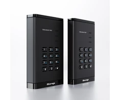 Kietasis diskas Dysk zewnętrzny SSD iStorage diskAshur Pro3 SSD 2TB Juodas