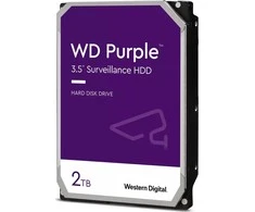 Western Digital Kietasis diskas „Violetinė Violetinė“ 2 TB 3,5 SATA 256 MB