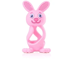 KIK -Baby Bobbie Bunny kramtukas, rožinis, kūdikio kramtukas