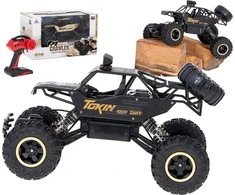 KIK RC automobilis Rock Crawler 1:12 4WD METAL juodas