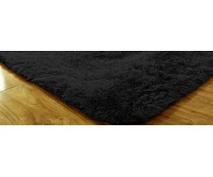 Kilimas - Svetainė Shaggy 140x200 - Juodas universalus