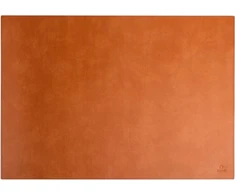 Baltan Kilimėlis / mata Kilimėlis/Mata pod myszkę ze skóry naturalnej 70×50cm ruda (XL)