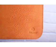 Baltan Kilimėlis / mata Kilimėlis/Mata pod myszkę ze skóry naturalnej 70×50cm ruda (XL)