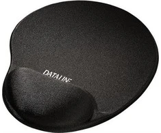 Pelė Esselte Juodo gelio padas Dataline (67106)