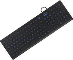 Kilimėlis Keysonic KeySonic KSK-8031INEL klaviatūra USB QWERTZ Niemiecki Juodas