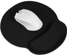 Kilimėlis Oem Ergonomic pelės kilimėlio riešo atrama 250 x 230 x 25 mm juodas
