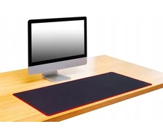 Kilimėlis Q-Connect Pelės kilimėlis Q-CONNECT XXL, 90x40cm, juodai-raudonas