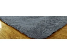 Kilimėlis storas tankus minkštas pliušas Living Room Shaggy 160x200 - Universal SilverFur