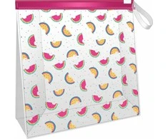 KillyS Fruit Print skaidrūs kosmetikos maišeliai