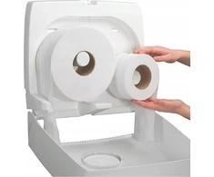 Kimberly-Clark Aquarius – tualetinio popieriaus dozatorius Jumbo – Baltas
