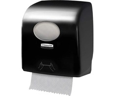 Kimberly-Clark Aquarius Slimroll - Rankšluosčių ritinėlių dozatorius, 32,5 cm - Juodas