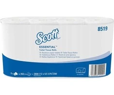 Kimberly-Clark Kimberly-Clark Scott – Tualetinis popierius mažuose rulonuose – 350 serijų