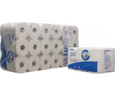 Kimberly-Clark Scott Essential – Tualetinis popierius mažuose rulonuose, 2 sluoksnių, baltas – 600 lapų