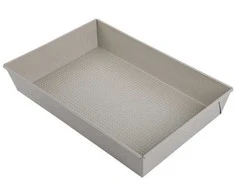 King Hoff Stačiakampė kepimo forma 36,5 × 24 × 6 cm, anglinio plieno, nelimpanti marmurinė danga, smėlio spalvos, „Kinghoff“, kh-1975