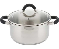 King Hoff Puodas Kinghoff plieno puodas, 22 cm skersmens, 4 l talpos