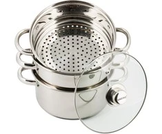 King Hoff Rinkinys Kinghoff 4 dalių garintuvų komplektas, skersmuo 22 cm, 4 litrai