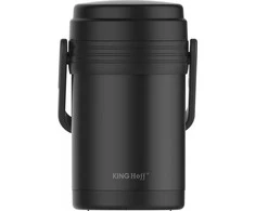 King Hoff termosas KH-1396, 1,5 l, juodas