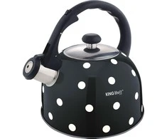 King Hoff Virdulys, Tradicinis virdulys, plieno, 2,6 l, taškuotas „Kinghoff“