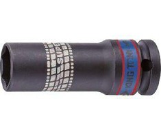 KING TONY ILGA PLONASIENĖ LIZDAS 1/2 colio, 19 mm x 80 mm, 6 KAMPŲ LEGUTINIŲ Ratlankių