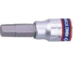 KING TONY NASADKA 1/4" Z KOŃCÓWKĄ HEX 3 x 37mm