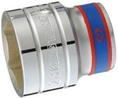 KING TONY NASADKA KRÓTKA 1/2" 7mm x 38mm 6-KĄTNA CHROM