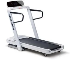 „Horizon Fitness Omega Z-02“ sulankstomas elektrinis bėgimo takelis su grafito spalvos rėmeliu