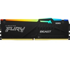 RAM „Kingston KF556C40BBA-16“ 16 GB 5600 MT/s DDR5 CL40 DIMM FURY Beast RGB | Kingstonas