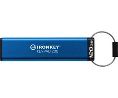 Kingston IronKey klaviatūra 200 128GB USB 3.0 AES Encrypted