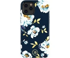 Dėklas Kingxbar Blossom dekoruotas Swarovski kristalais iPhone 12 mini multicolour (Gardenia)