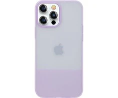 Kingxbar Plain Series Apple iPhone 13 Pro silikoninis dėklas telefonui violetinės spalvos