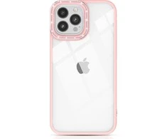 Kingxbar Sparkle Series dėklas Apple iPhone 13 Pro with crystals back cover rožinės spalvos