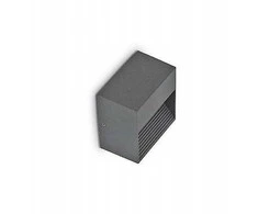 Ideal Lux Sieninis šviestuvas, 1 lemputės DOWN, G9, antracito spalvos, 122045