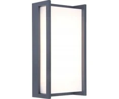 Sieninis šviestuvas LUTEC Qubo 5193001118 Sieninis lauko šviestuvas LED 18 W antracitas