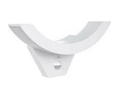 Lubinis šviestuvas MACLEAN MCE290W LED lempa su infraraudonųjų spindulių judesio jutikliu 800lm 10W IP54 baltas