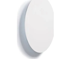 Sieninis šviestuvas Kinkiet Nowodvorski Baltas kinkiet sypialniany Ring 7637 LED 7W 3000K metalo sp. lampa