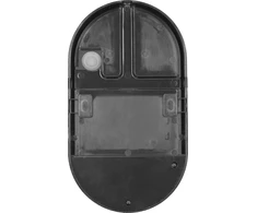 Sieninis šviestuvas Orno NEFRYT LED 10W, sodo šviestuvas su PIR judesio jutikliu, 800lm, IP54, 4000K, pilkas