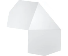 Sollux Lighting Sieninis šviestuvas TRE baltas
