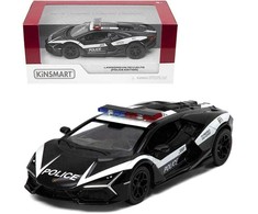 Kinsmart Lamborghini Revuelto policija 1:38
