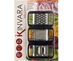 Kinvara tarka su indeliu, 3 skirtingų akučių