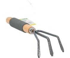 Kinzo - nagų rankinis kultivatorius sodui, tvirto darbo 29 cm