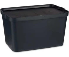 Kipit konteineris su dangčiu uždaromas COMPACT, 24 l