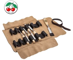Kirschen Kirschen Chisel set in leather case, 6 pcs.