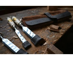 Kirschen Kirschen Chisel Set in Leather Case, 12-pc.