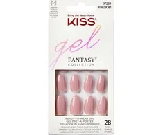 KISS dirbtinių nagų gelis Fantasy - Windy City (M dydis) 1 pak. (28 vnt.)